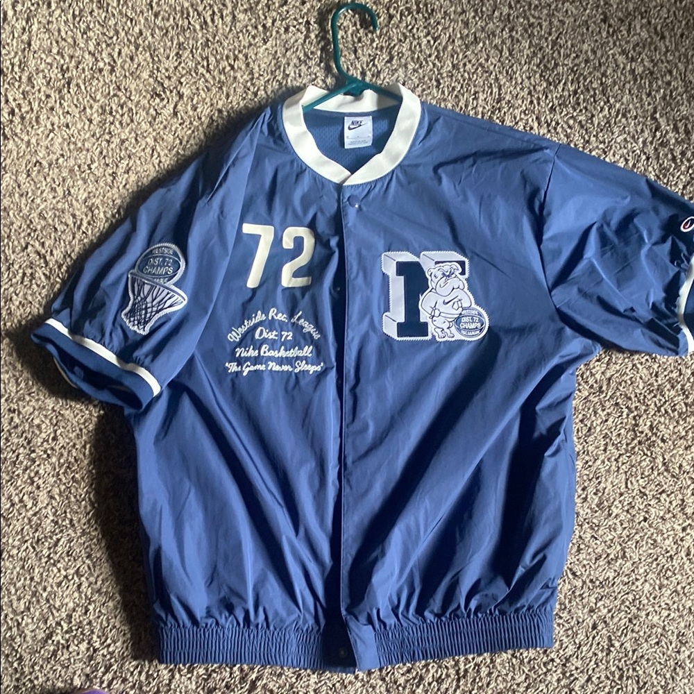 Blue Nike Varsity Jacket